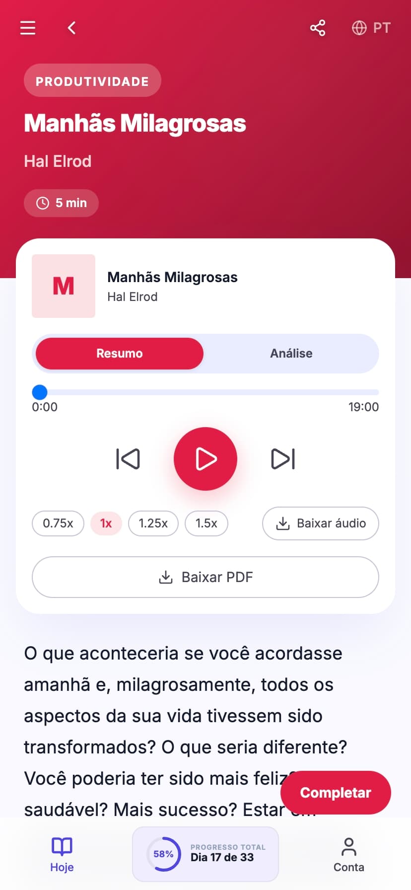 Prévia do plano em português 2